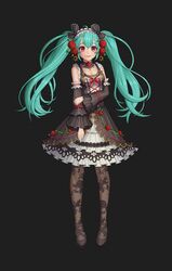 hatsune miku from vocaloid