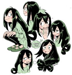 asui tsuyu from boku no hero academia by rem (artist)
