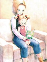 android 18 from dragonball z by eply