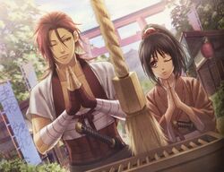 harada sanosuke from hakuouki shinsengumi kitan by kazuki yone