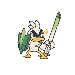 sirfetch'd from pokemon by plainwhite