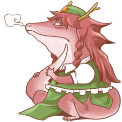 hong meiling from touhou by onikobe rin