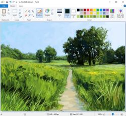 microsoft paint (software) fan art