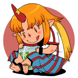 hoshiguma yuugi from touhou by onikobe rin