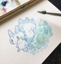 pachirisu from pokemon by non (kumakawayusu)
