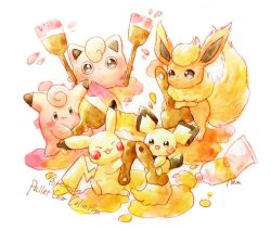 clefairy from pokemon by non (kumakawayusu)
