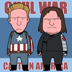 bucky barnes from captain america (series) by onikobe rin