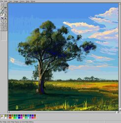 microsoft paint (software) fan art