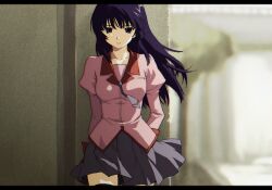 senjougahara hitagi from bakemonogatari