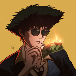 spike spiegel from cowboy bebop