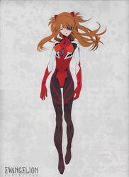 souryuu asuka langley from neon genesis evangelion by honda takeshi