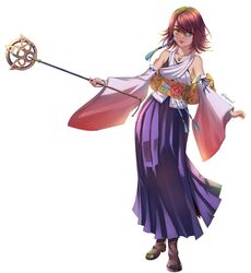 yuna (ff10) from final fantasy