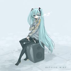 hatsune miku from vocaloid by gan
