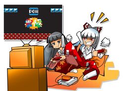 fujiwara no mokou from mario bros. by mikihiro