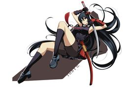 akame from akame ga kill! by tony guisado
