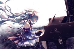 hatsune miku from vocaloid