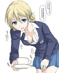 darjeeling from girls und panzer by elf (stroll in the woods)