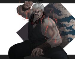 gouki from street fighter by none