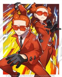 team flare grunt from pokemon by saitou naoki