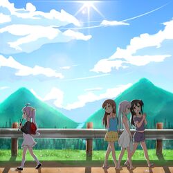 adachi tenka from non non biyori