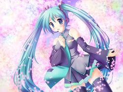 hatsune miku from vocaloid by matsunami rumi