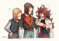 android 17 from dragonball z by tama azusa hatsu