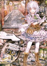 izayoi sakuya from monster energy by master (4th)