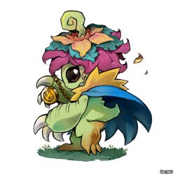 palmon from digimon by sinobali