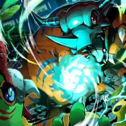 greymon from digimon by ayo (ayosanri009)