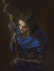 viktor (league of legends) from arcane: league of legends by honeyoink draw