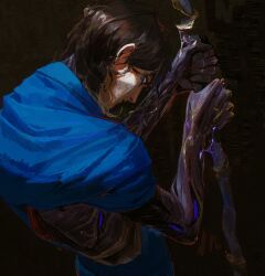 viktor (league of legends) from arcane: league of legends by honeyoink draw