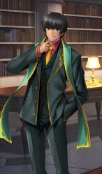 arash (fate) from fate/grand order by black (artist)