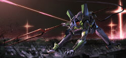 eva 01 from neon genesis evangelion