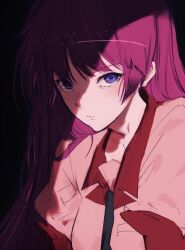 senjougahara hitagi from bakemonogatari by moku (muooku)