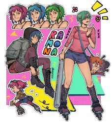 ramona flowers from scott pilgrim (series)