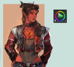 baldur's gate fan art