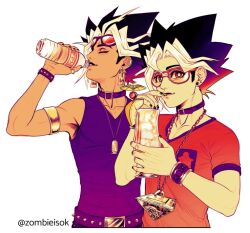 muto yugi from yu-gi-oh! by zombiedaisuke