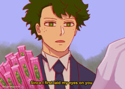 midoriya izuku from boku no hero academia