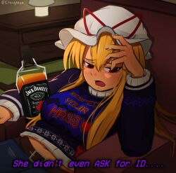 yakumo yukari from touhou