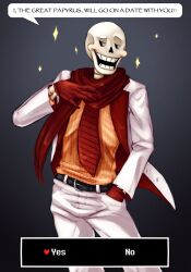 papyrus (undertale) from undertale by rb (sparkleee-sprinkle)