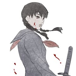 saya (blood the last vampire) from blood the last vampire