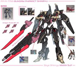 00 gundam from gundam