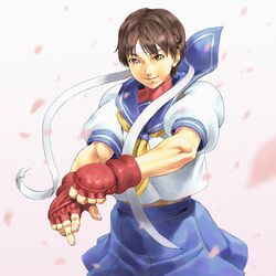 kasugano sakura from capcom by cozy