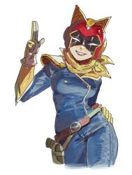 captain falcon from f-zero by dancho no mori