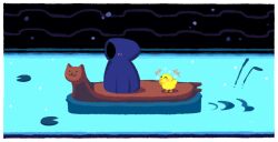 bird that carries you over a disproportionately small gap from undertale by macotea