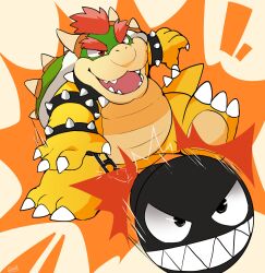 bowser from super mario bros.