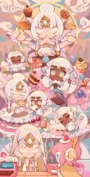 strawberry crepe cookie from cookie run