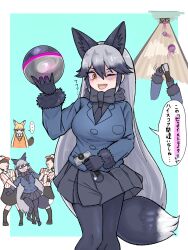 ezo red fox (kemono friends) from kemono friends