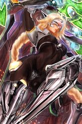 lambda-11 from blazblue by mightyhonk