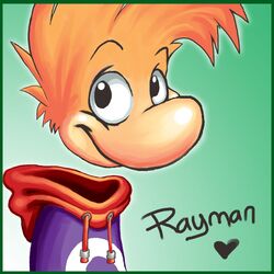 rayman (character) from deviantart by atomicray